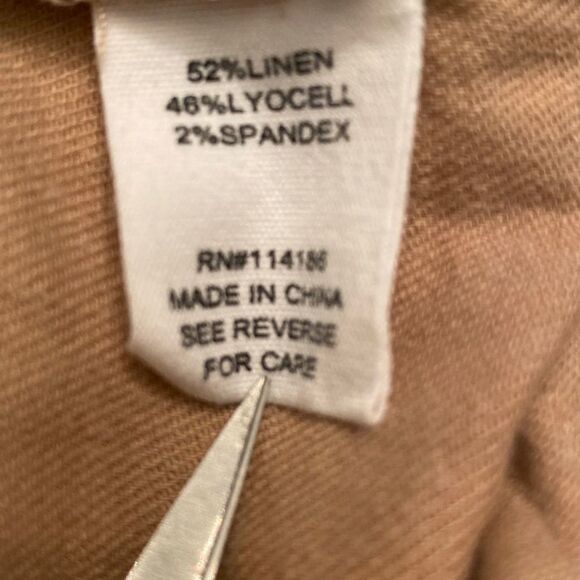 ADYSON Parker Pants Toffee Size 14 - Picture 9 of 9